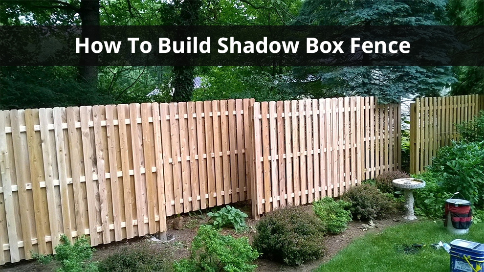 Shadow Box Fence