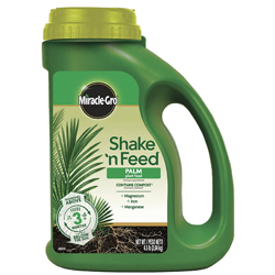 Miracle-Gro Shake 'N Feed Palm Plant Food, 4.5 lb., Feeds up to 3 Months