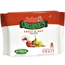 Jobe’s Organics 01213, Tree Spikes, for Fruit and Nuts, 8 Spikes
