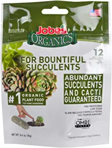 Easy-to-use: Jobe's 06703 Succulent Fertilizer Spikes