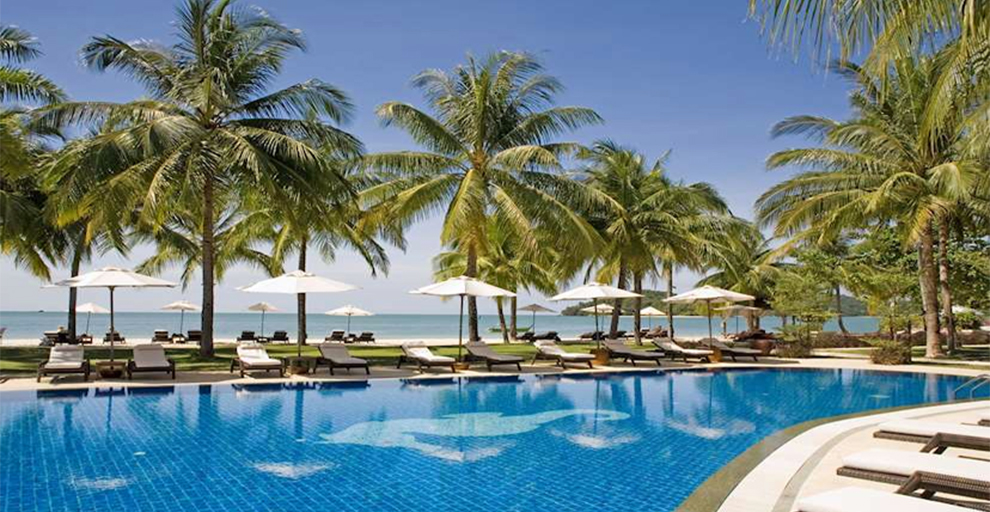 Plant Palm Trees Around A Pool