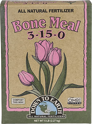 Down to Earth Organic Bone Meal Fertilizer 3-15-0
