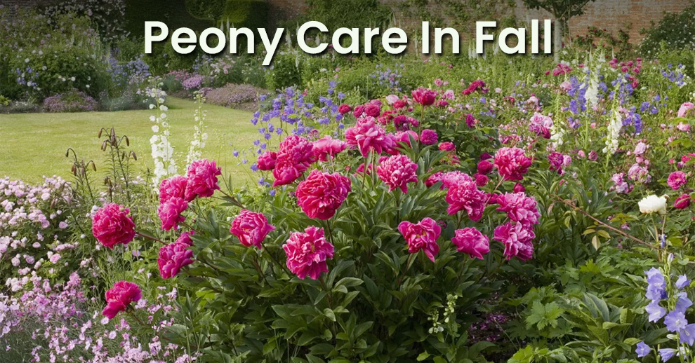 Peony Care in Fall