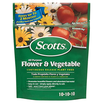 All Purpose Scotts Vegetable and Flower Continuous Release Fertilizer