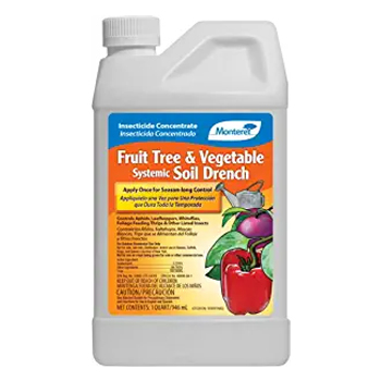 LG 6274 Monterey Vegetable and Fruit Tree Systemic Soil Drench Pesticide Concentrate or Insecticide
